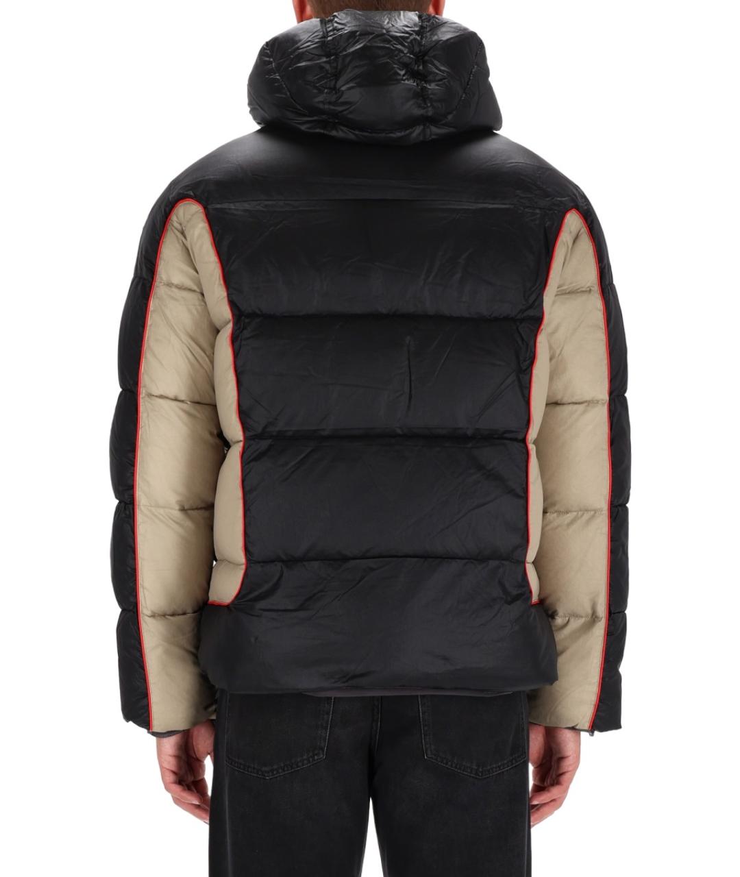 DIESEL Черная полиамидовая куртка, фото 4