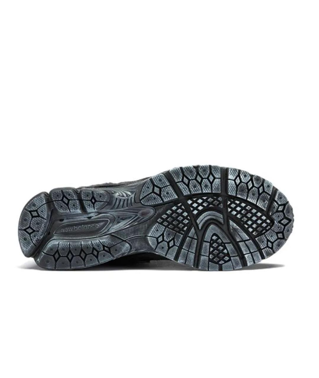 NEW BALANCE Черные низкие кроссовки / кеды из искусственной кожи, фото 7