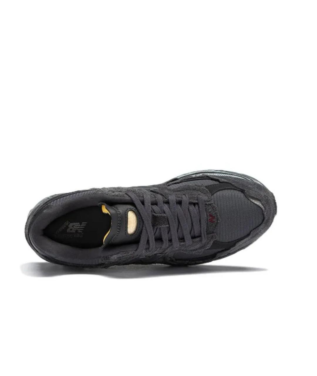 NEW BALANCE Черные низкие кроссовки / кеды из искусственной кожи, фото 5