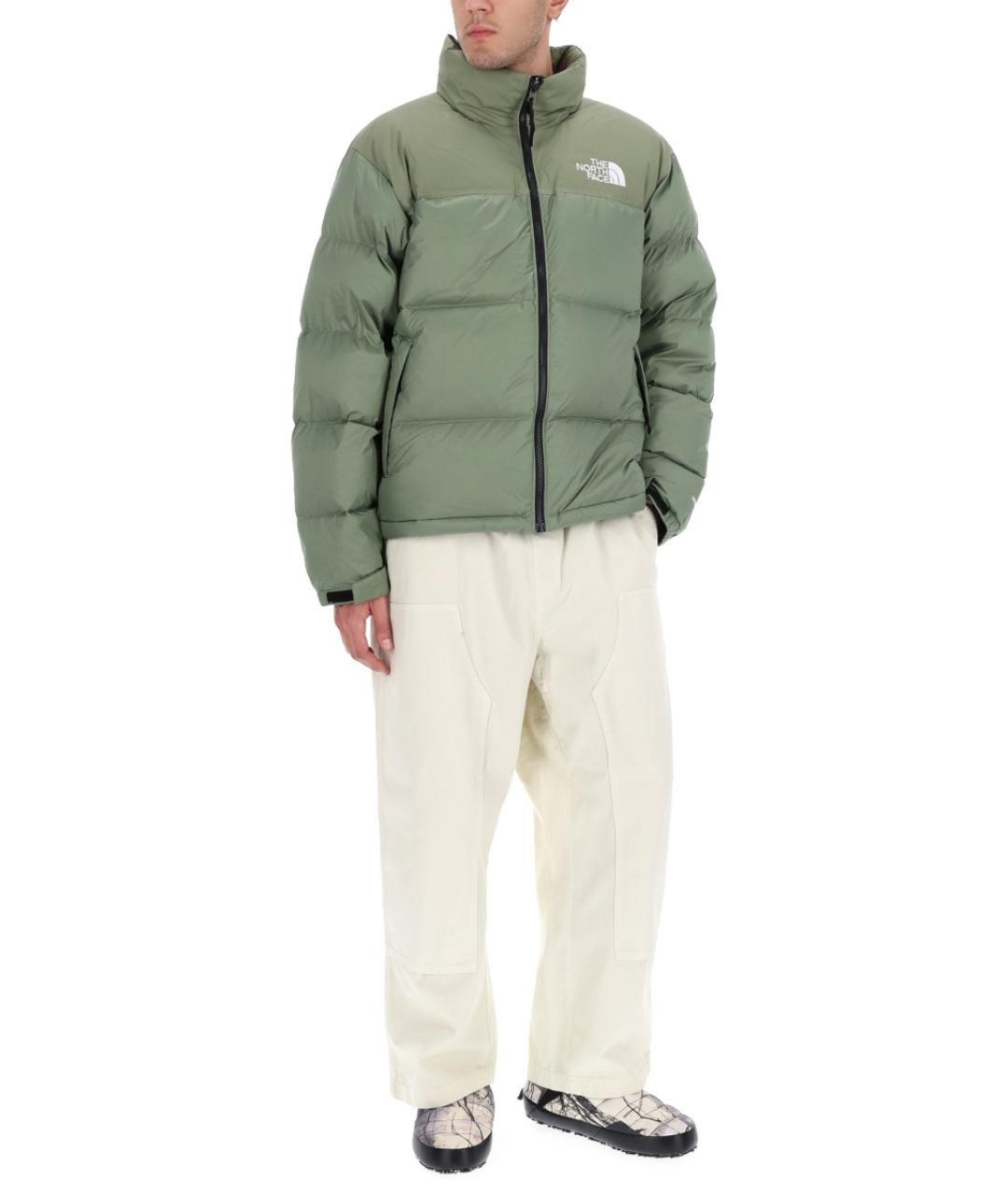 THE NORTH FACE Зеленая полиамидовая куртка, фото 3