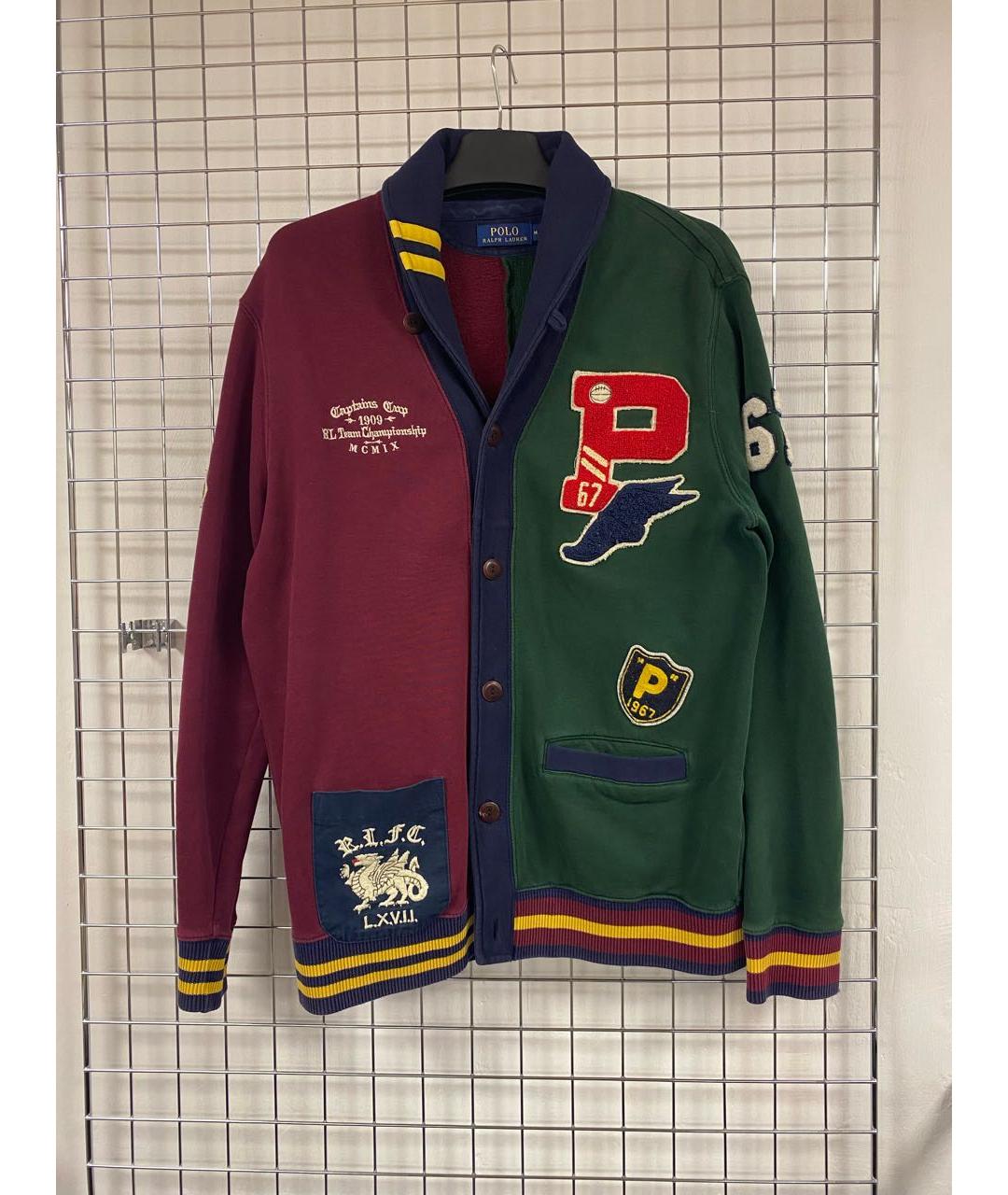 POLO RALPH LAUREN Мульти хлопковый кардиган, фото 6
