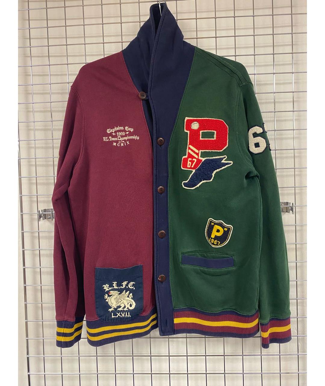 POLO RALPH LAUREN Мульти хлопковый кардиган, фото 3