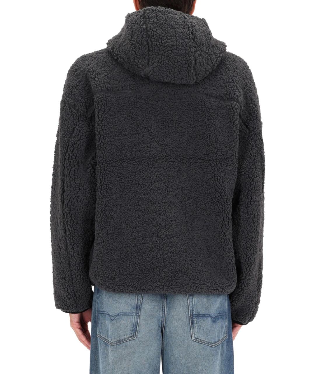 DIESEL Черный полиэстеровый джемпер / свитер, фото 4