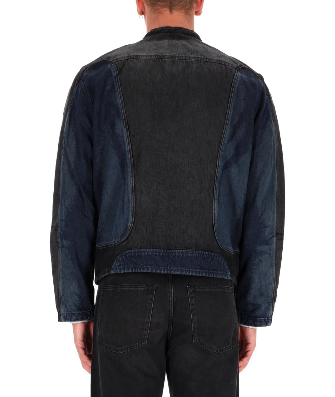 DIESEL Черный хлопковый пиджак, фото 4