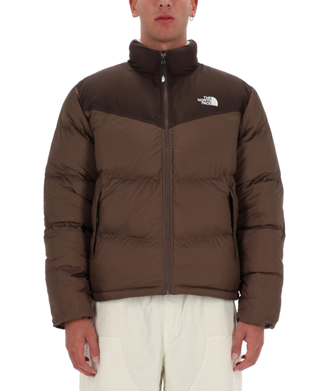 THE NORTH FACE Коричневая полиэстеровая куртка, фото 2