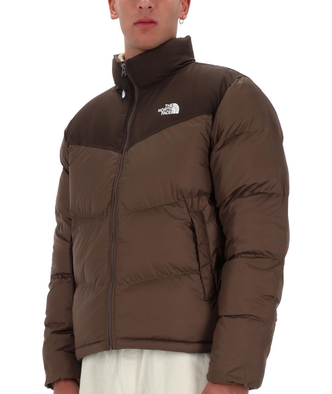 THE NORTH FACE Коричневая полиэстеровая куртка, фото 5