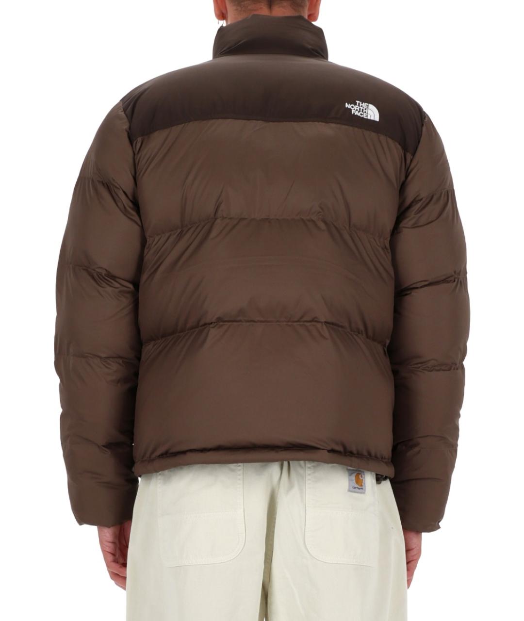 THE NORTH FACE Коричневая полиэстеровая куртка, фото 4