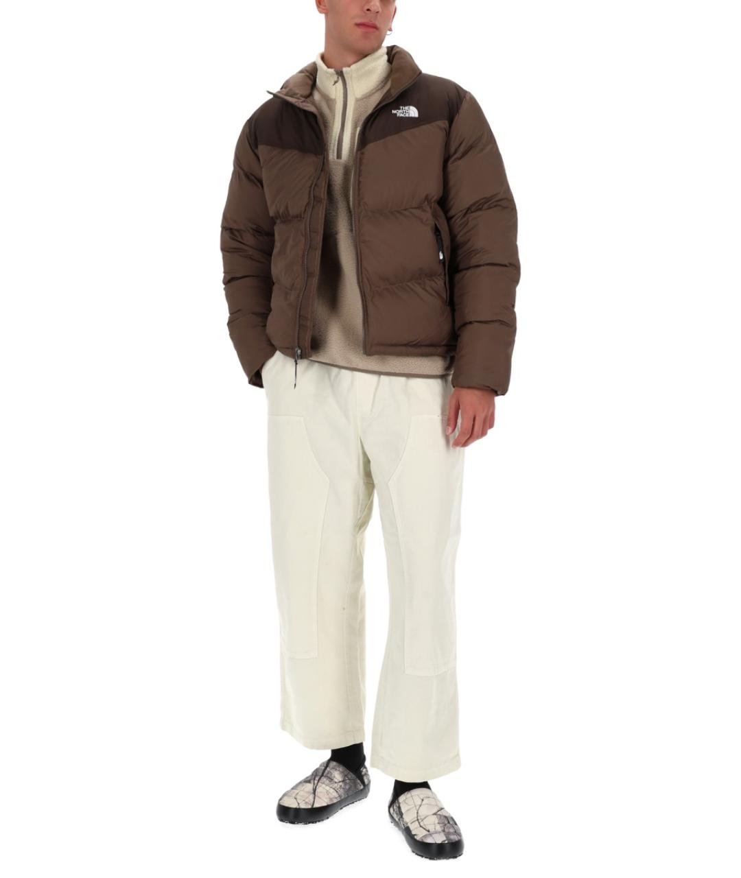 THE NORTH FACE Коричневая полиэстеровая куртка, фото 3