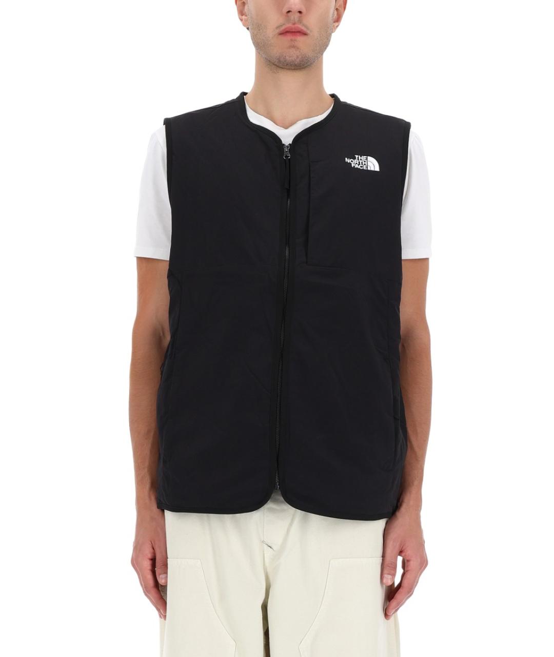 THE NORTH FACE Черный полиамидовый жилет, фото 2