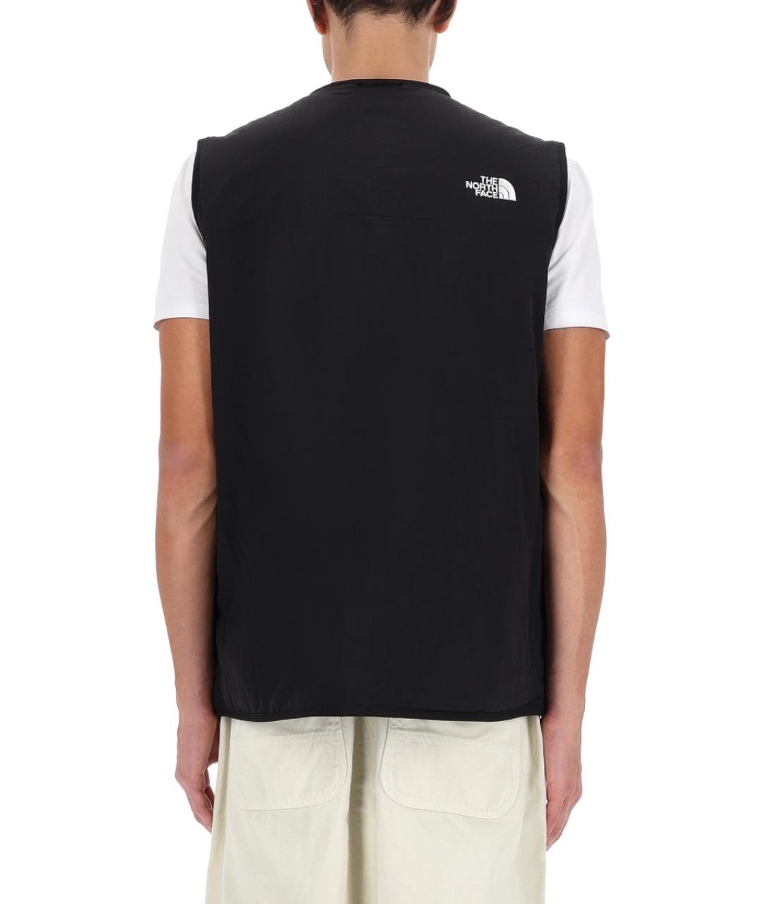 THE NORTH FACE Черный полиамидовый жилет, фото 4