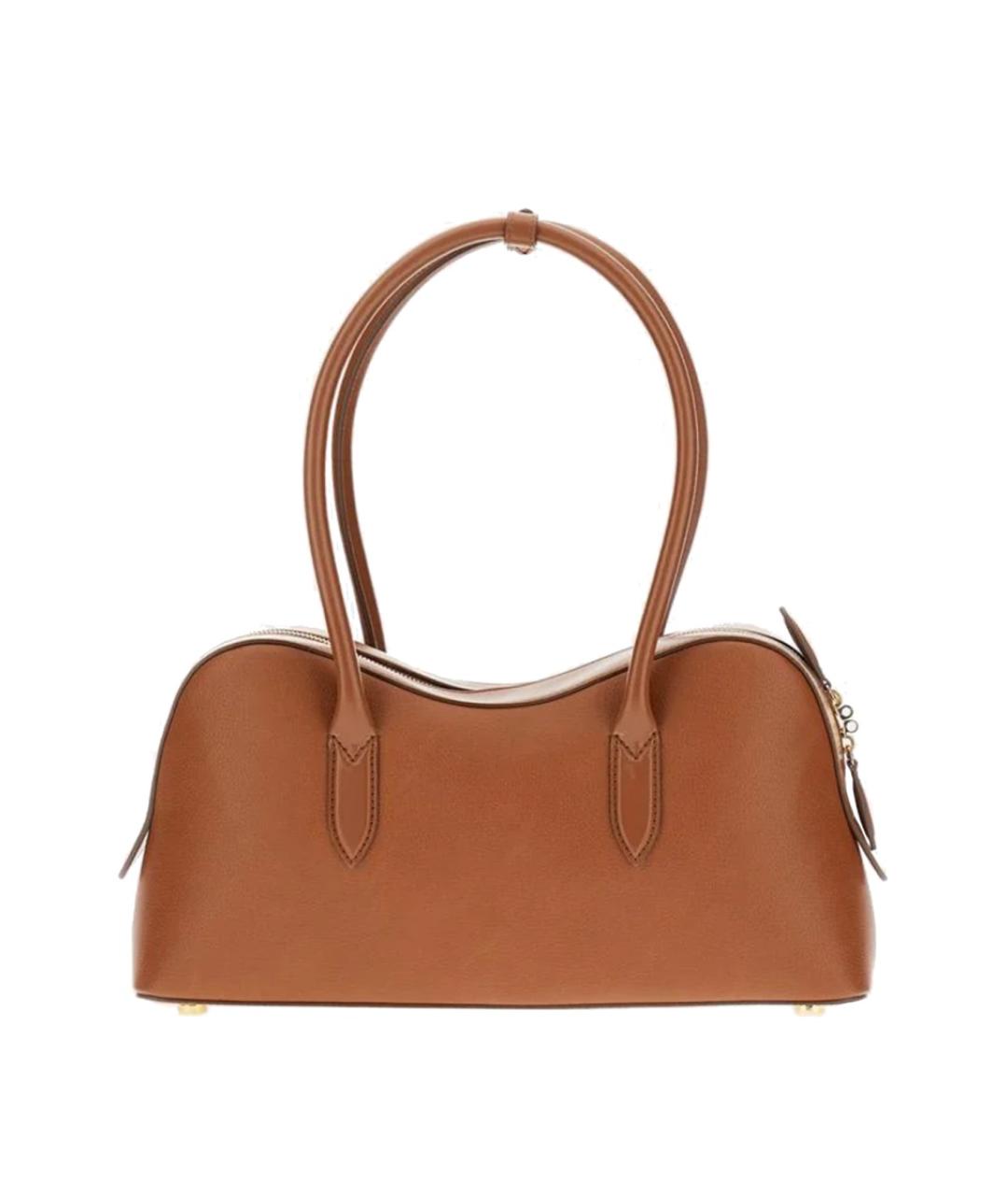 STELLA MCCARTNEY Коричневая синтетическая сумка через плечо, фото 3