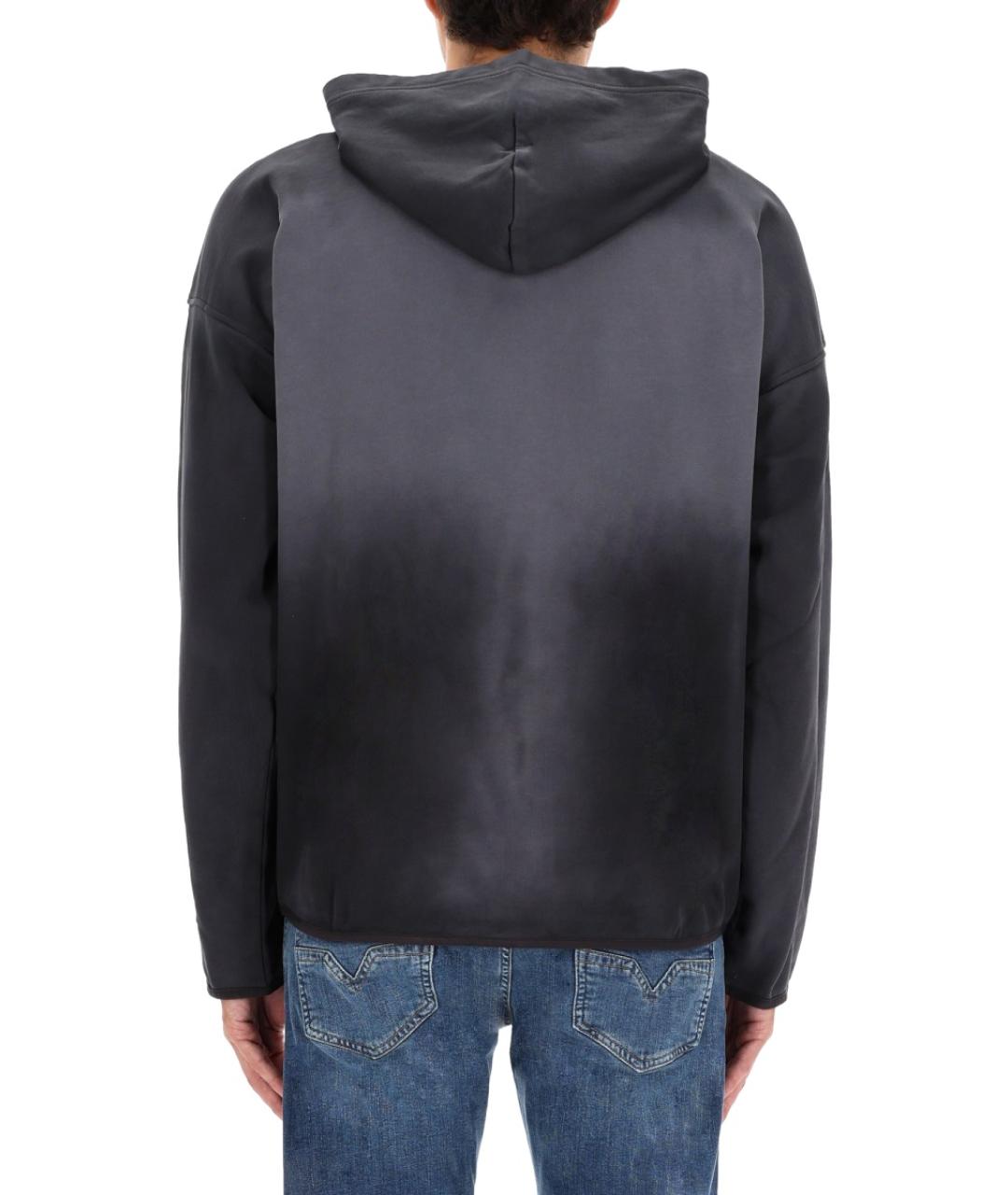 DIESEL Черный хлопковый джемпер / свитер, фото 4