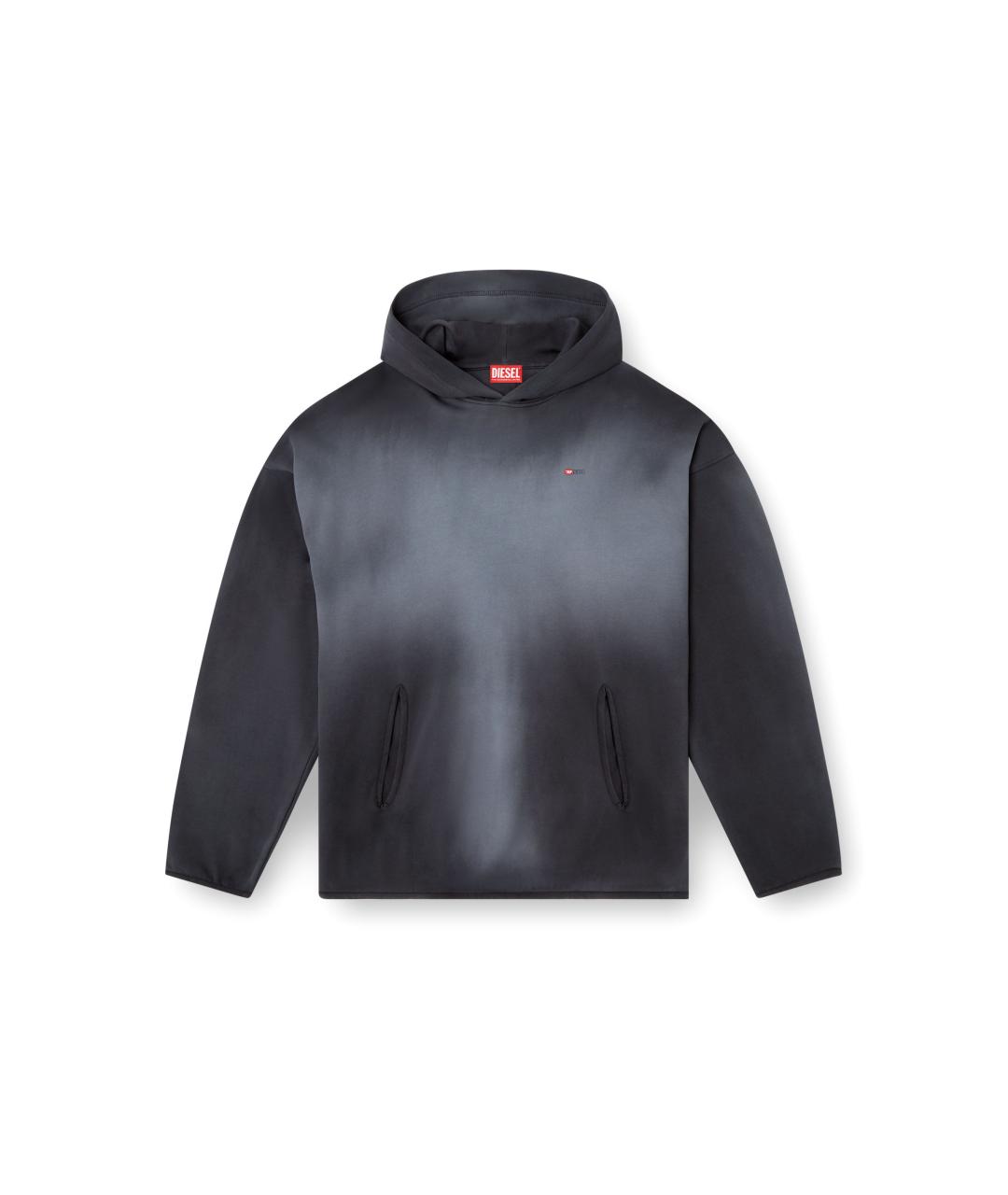 DIESEL Черный хлопковый джемпер / свитер, фото 1