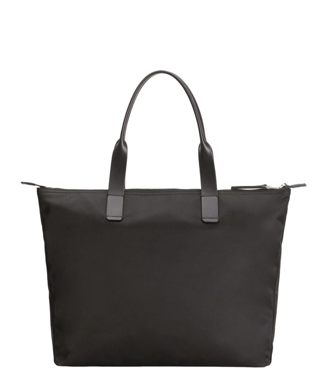 DOLCE&GABBANA Черная синтетическая сумка тоут, фото 4