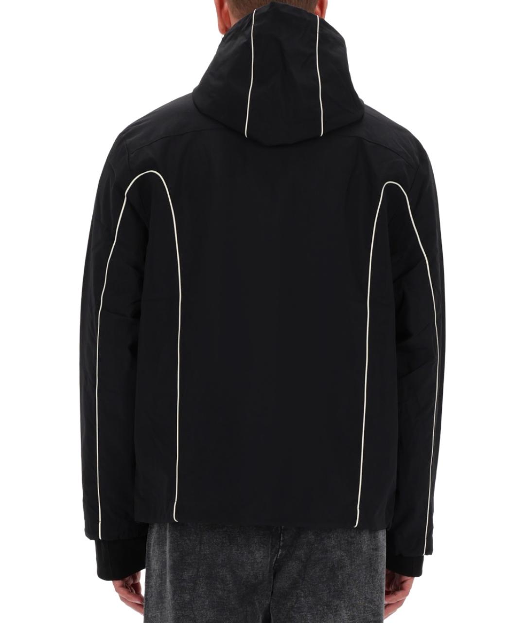 DIESEL Черная полиамидовая куртка, фото 5