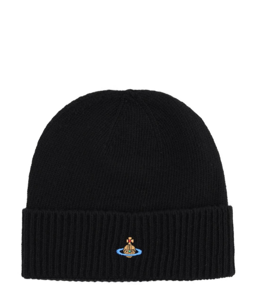 VIVIENNE WESTWOOD Черная кашемировая шляпа, фото 1