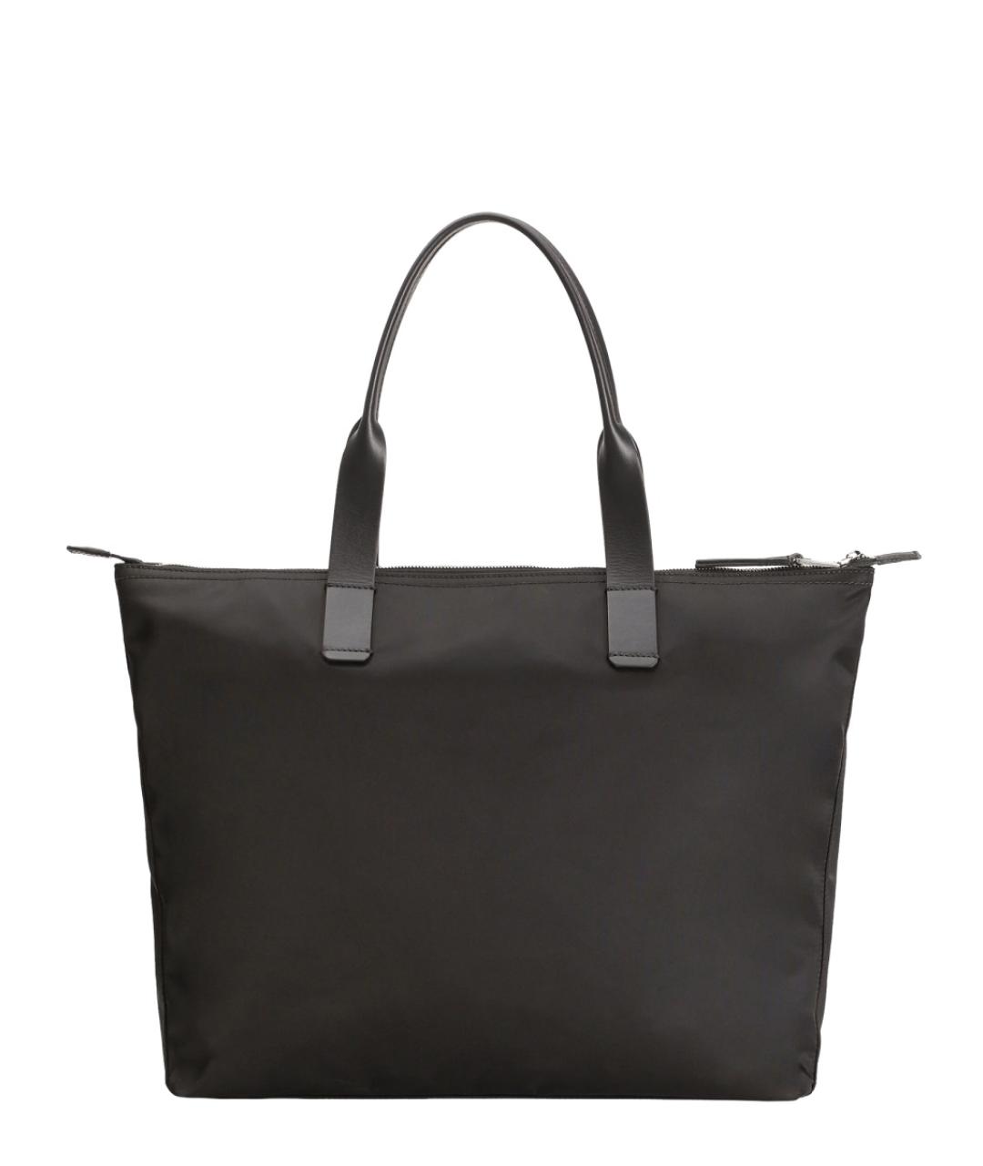 DOLCE&GABBANA Черная синтетическая сумка тоут, фото 2