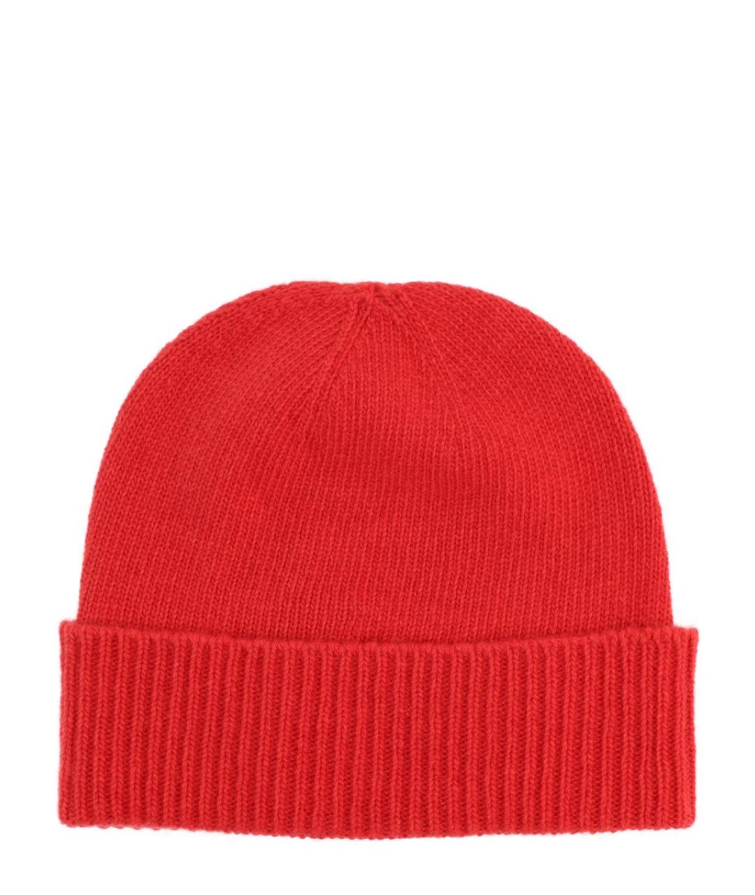 VIVIENNE WESTWOOD Красная кашемировая шапка, фото 2