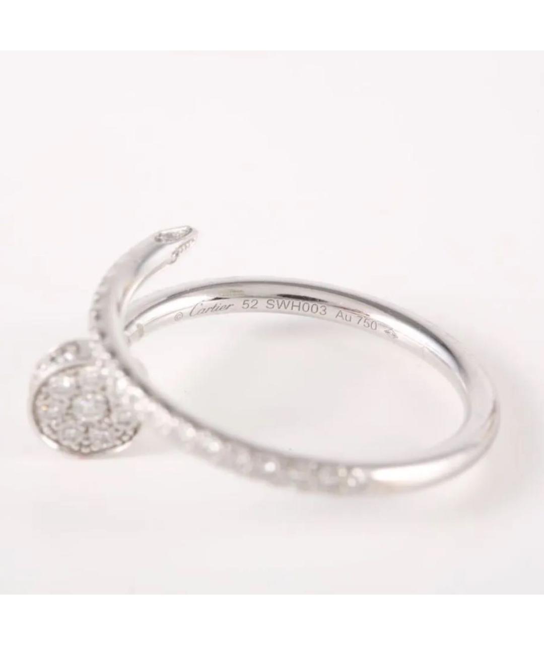 CARTIER Кольцо из белого золота, фото 6