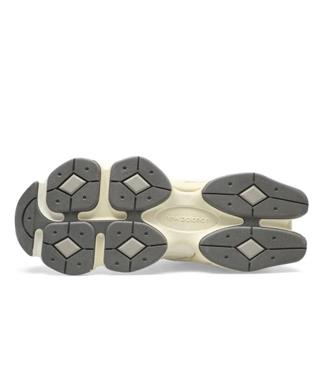 NEW BALANCE Белые низкие кроссовки / кеды из искусственной кожи, фото 5
