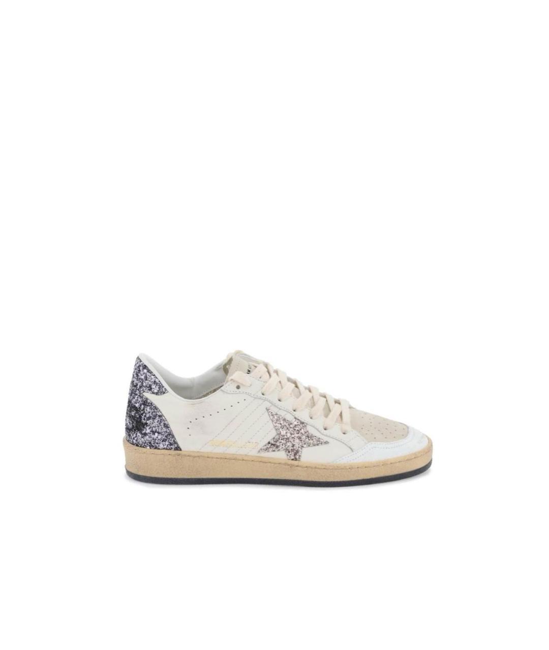 GOLDEN GOOSE DELUXE BRAND Бежевые кеды, фото 4