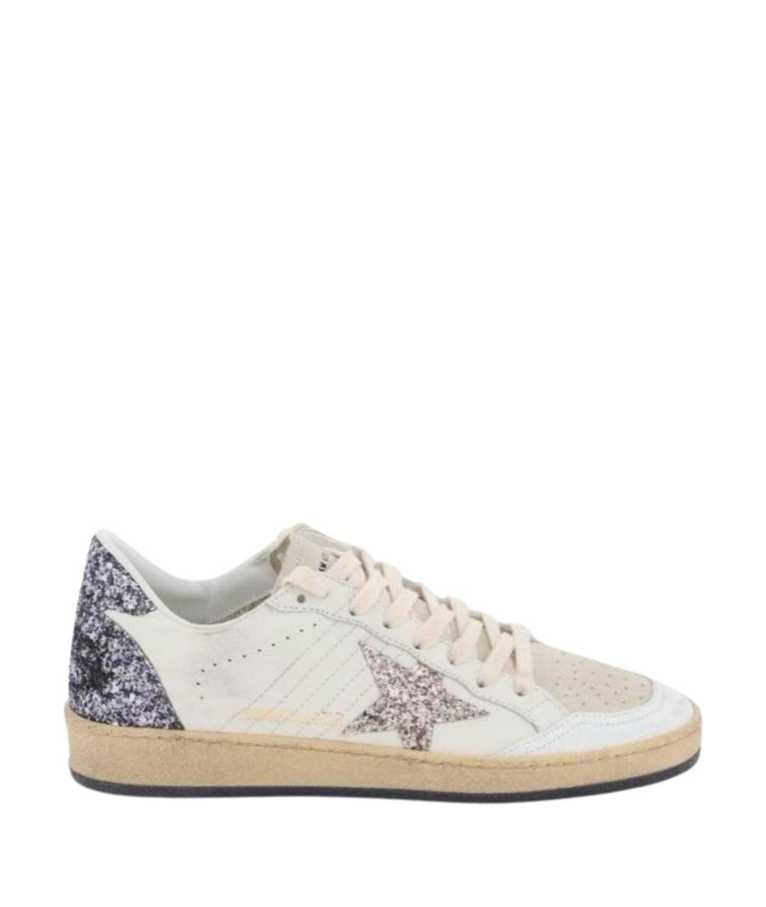 GOLDEN GOOSE DELUXE BRAND Бежевые кеды, фото 1
