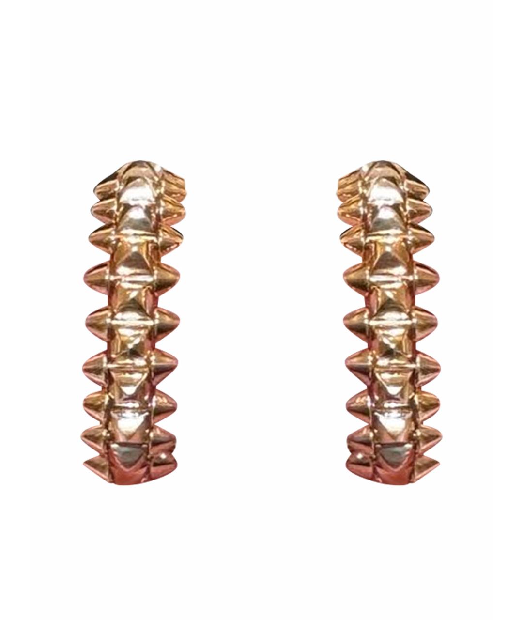 CARTIER Золотые серьги из желтого золота, фото 1
