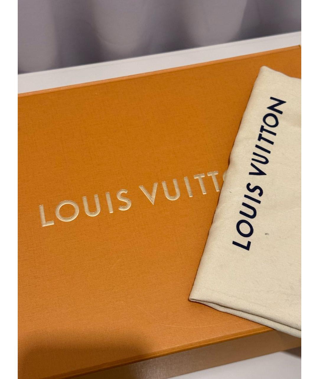 LOUIS VUITTON Черные кожаные туфли, фото 5