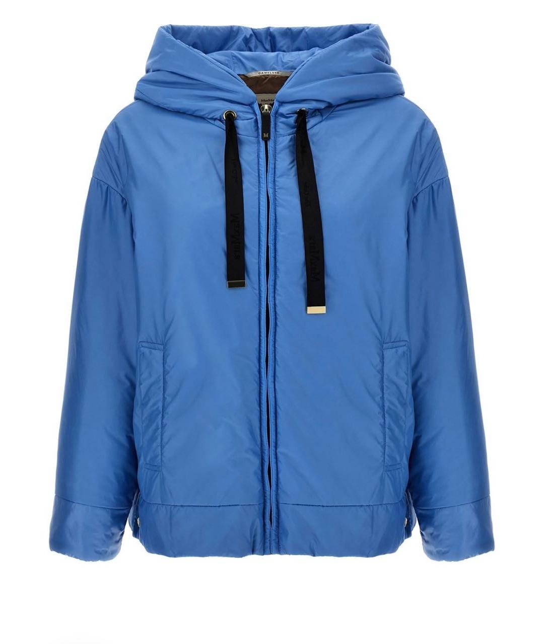 'S MAX MARA Голубая шерстяная куртка, фото 1