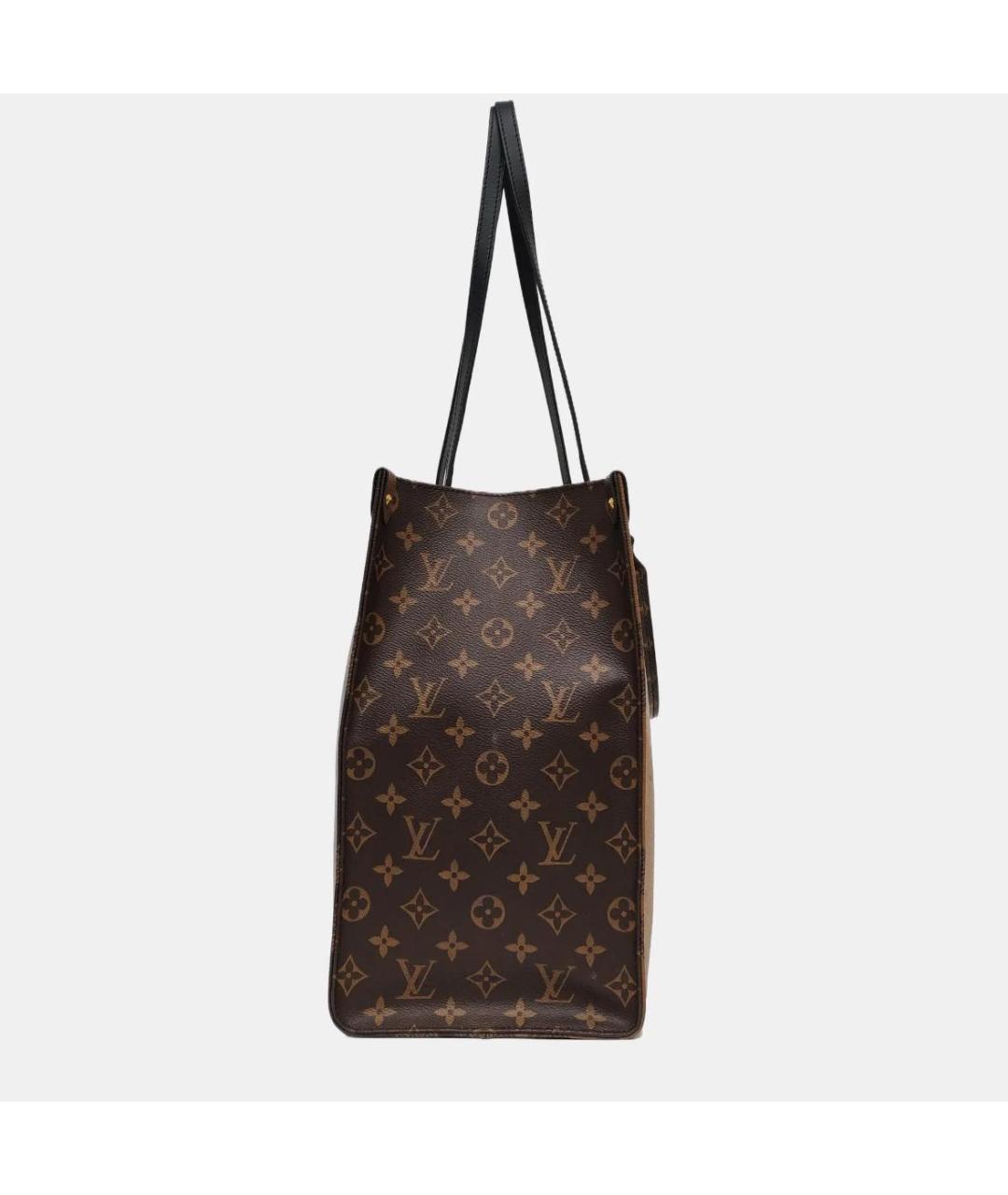 LOUIS VUITTON Коричневая сумка тоут, фото 2