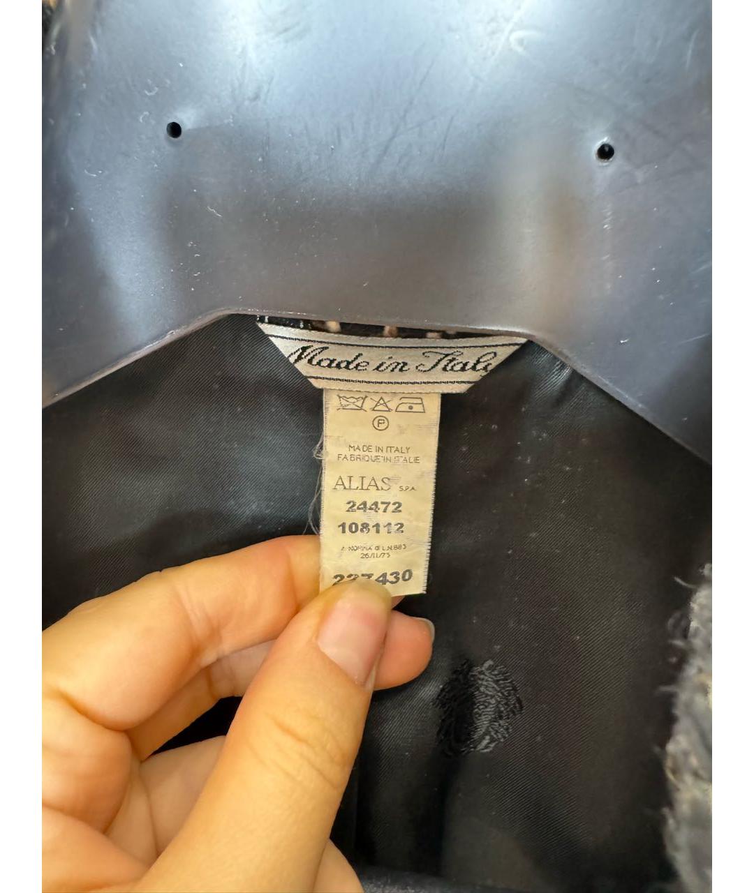 VERSACE Коричневый шерстяной жакет/пиджак, фото 6