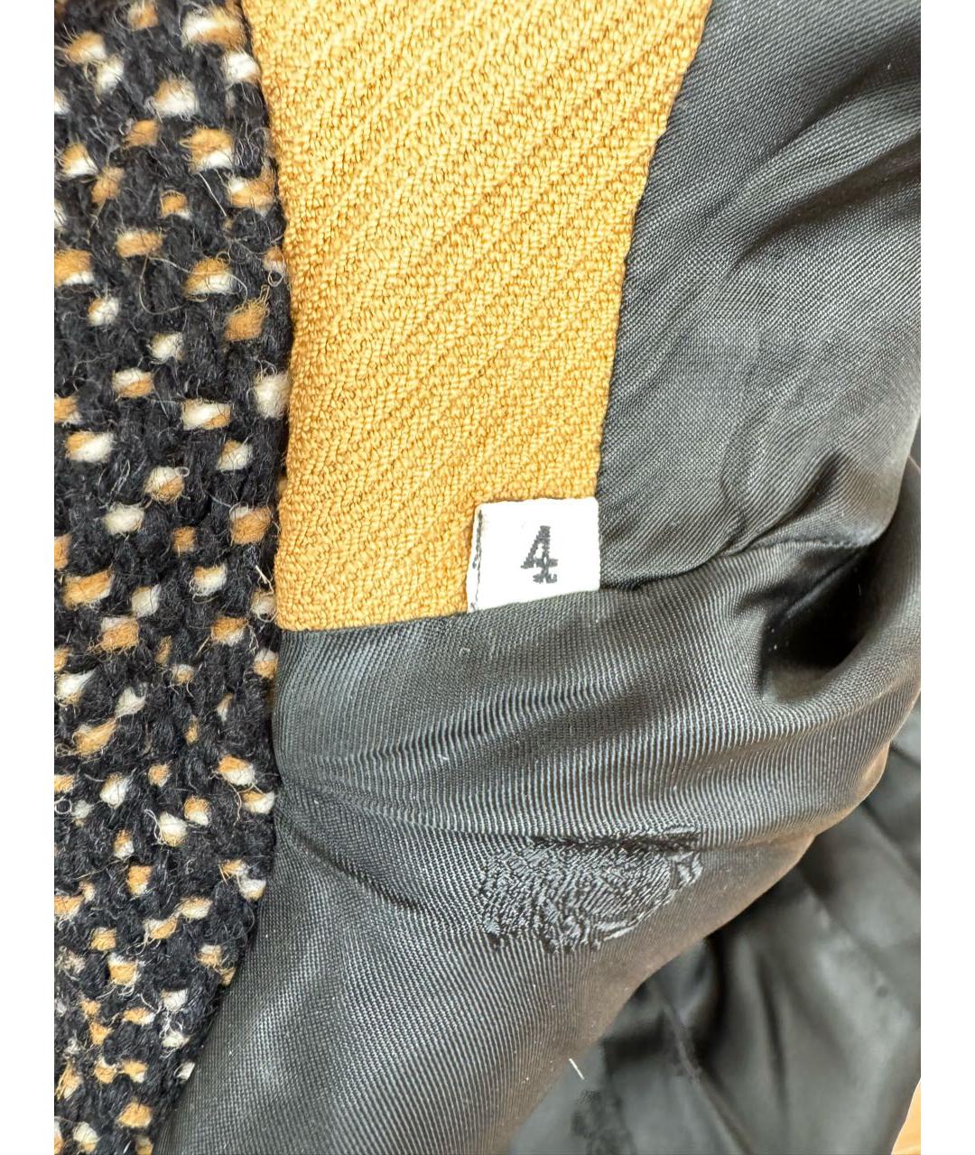 VERSACE Коричневый шерстяной жакет/пиджак, фото 7