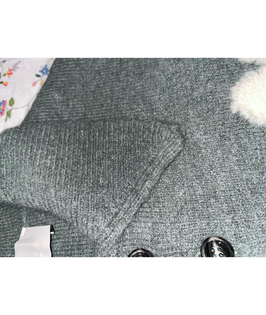 Ami Paris Антрацитовый шерстяной джемпер / свитер, фото 5