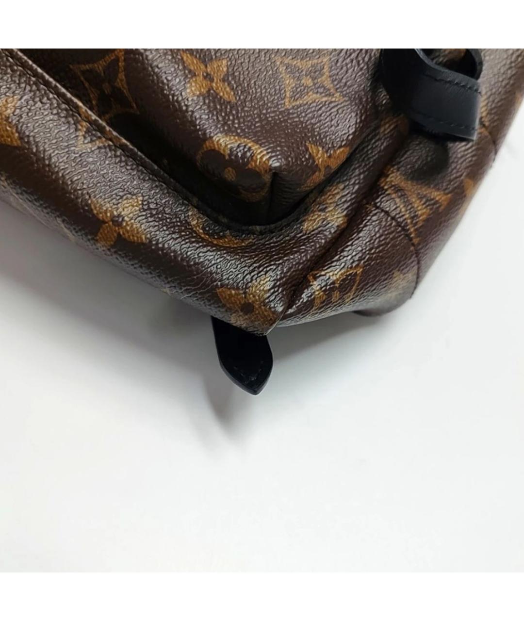 LOUIS VUITTON Коричневый рюкзак, фото 8