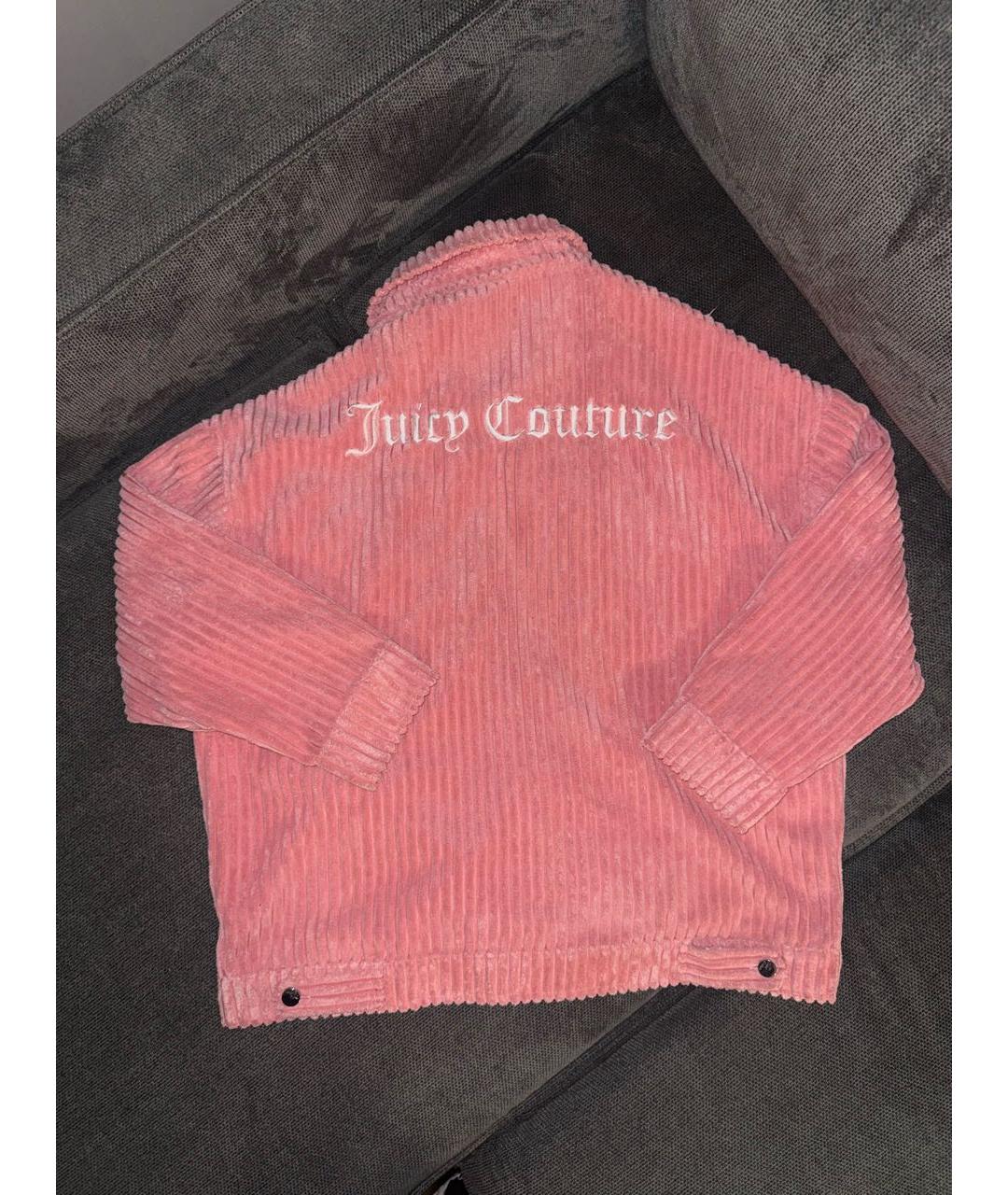 JUICY COUTURE Розовый жакет/пиджак, фото 2