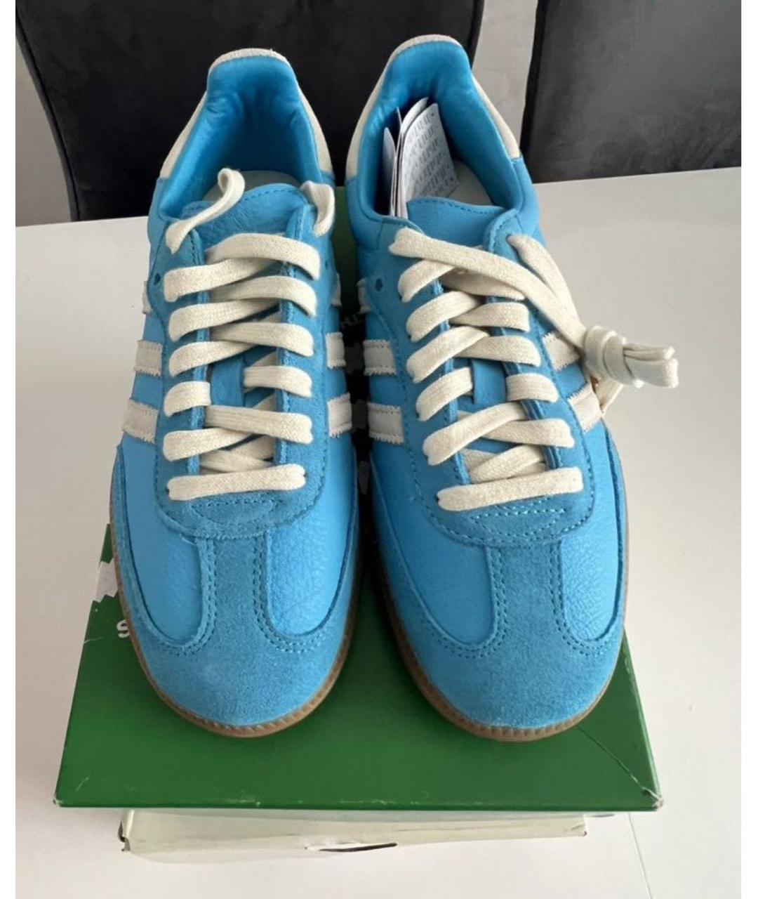 ADIDAS Голубые кроссовки, фото 3