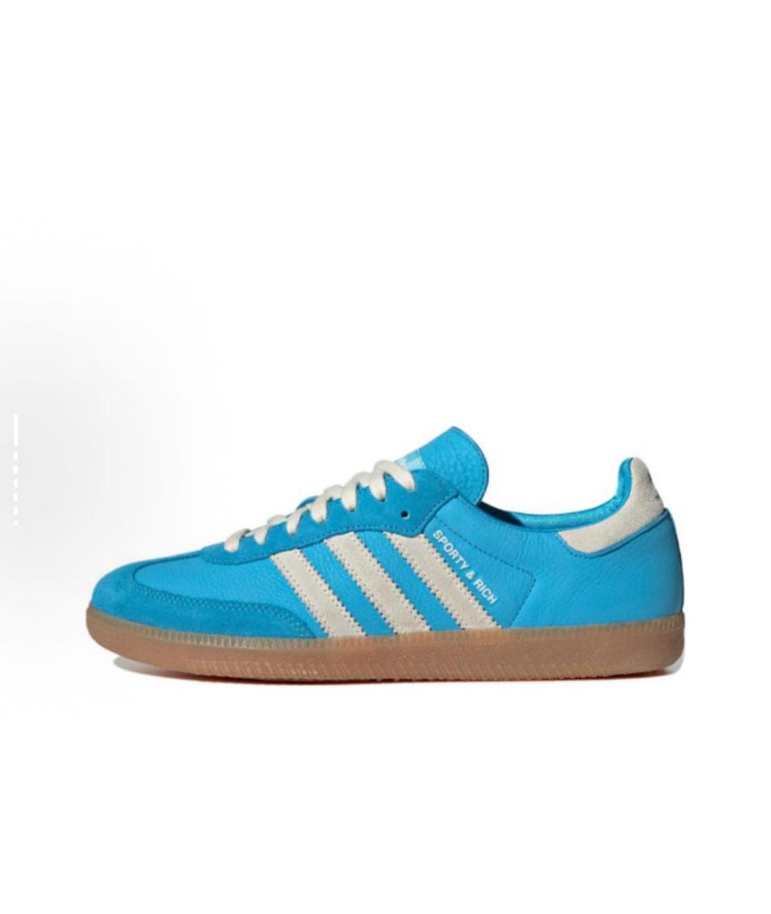 ADIDAS Голубые кроссовки, фото 6