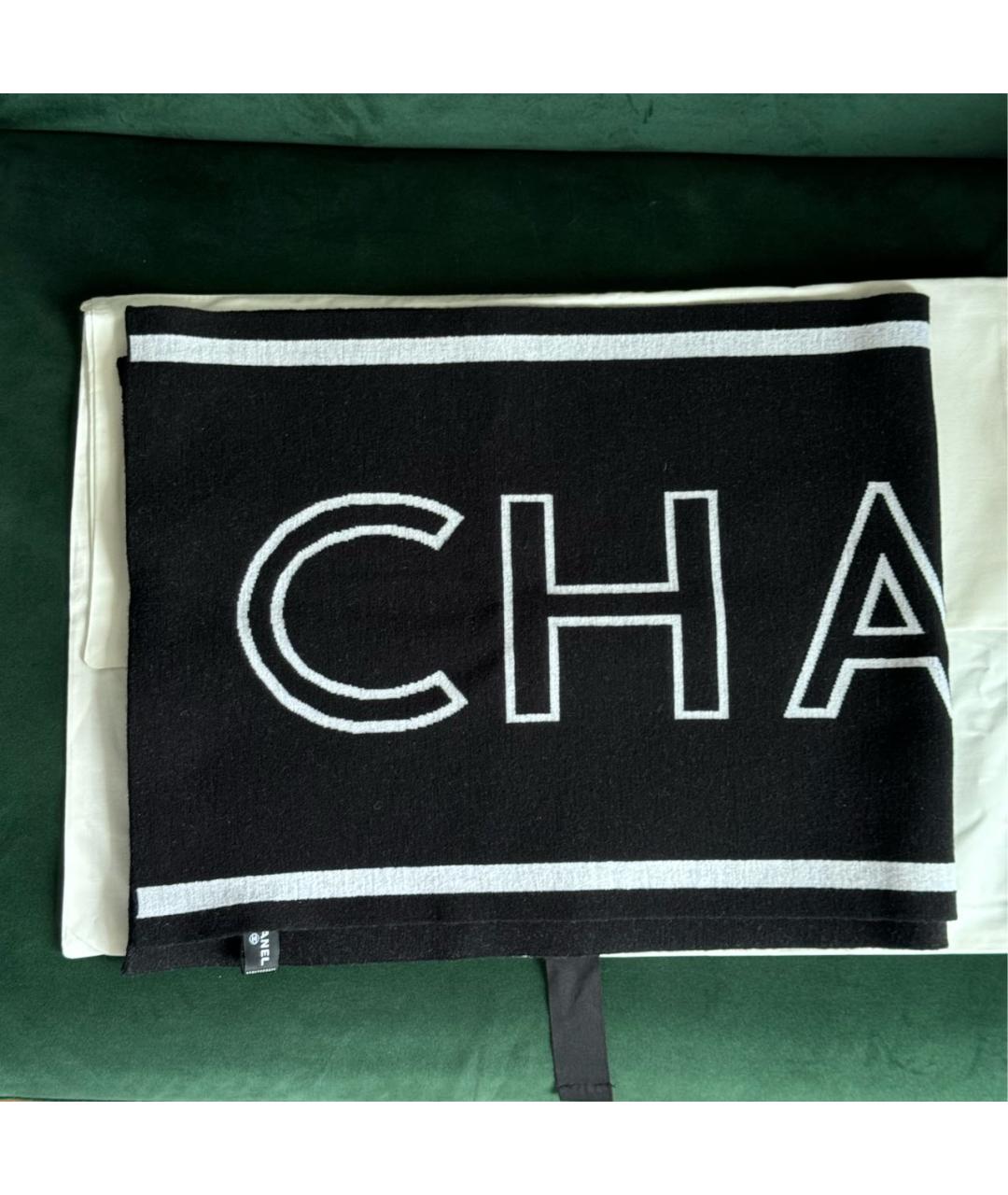 CHANEL Мульти шерстяной шарф, фото 5