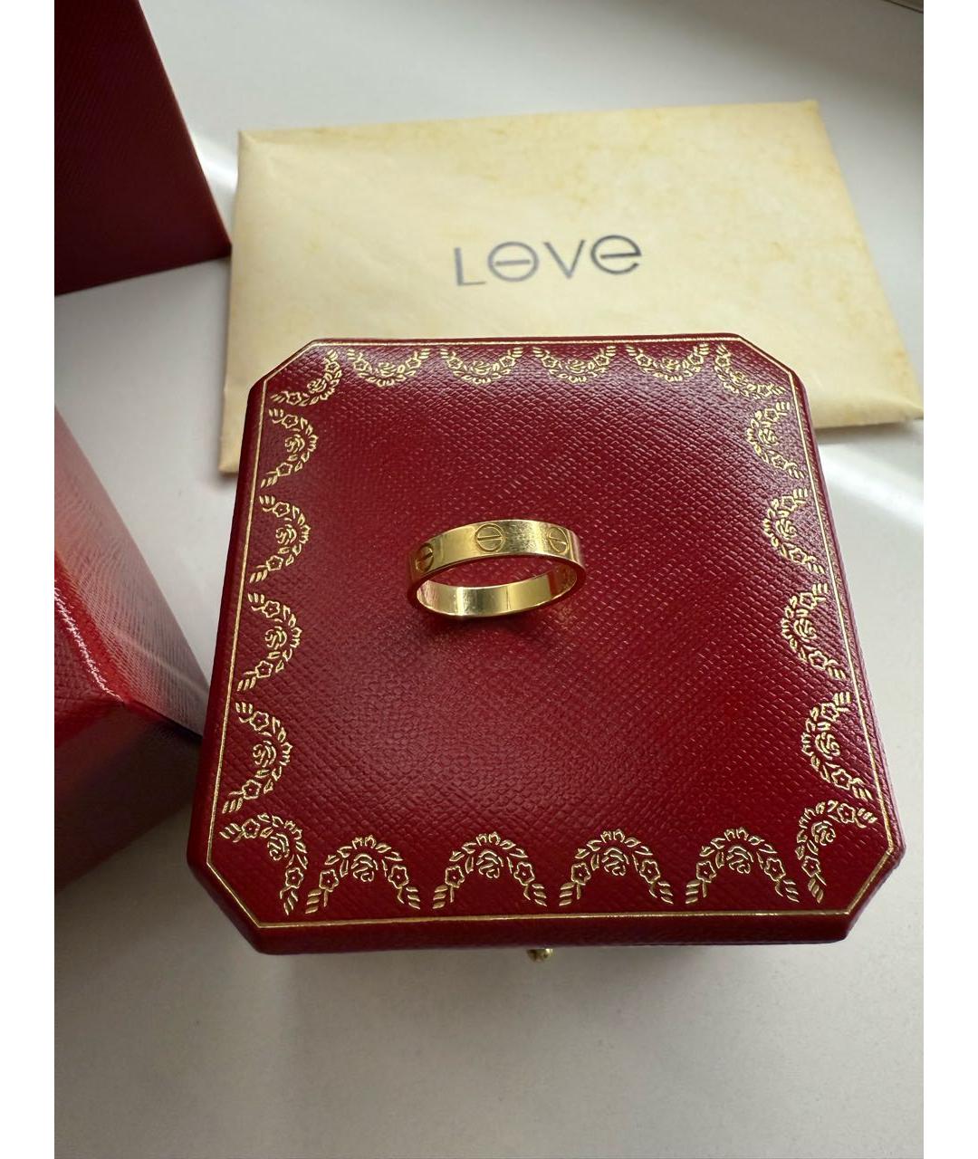 CARTIER Желтое кольцо из желтого золота, фото 5