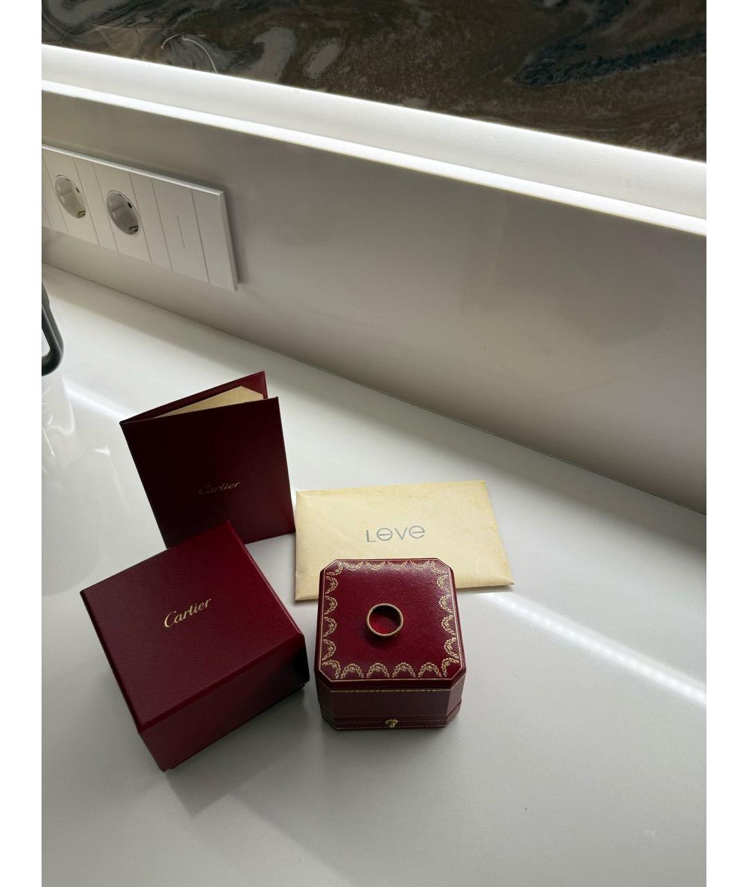 CARTIER Желтое кольцо из желтого золота, фото 3
