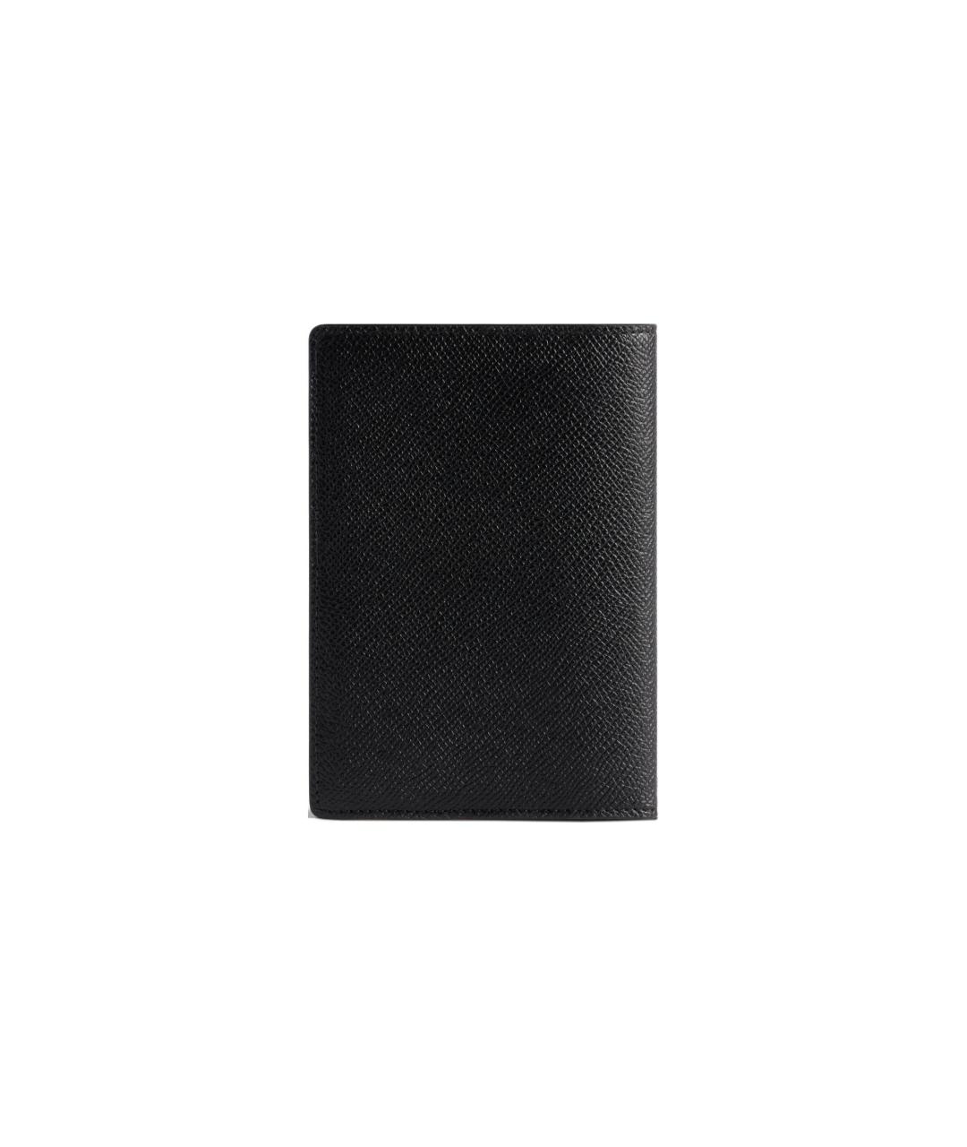 BALENCIAGA Черная кожаная папка для документов, фото 4