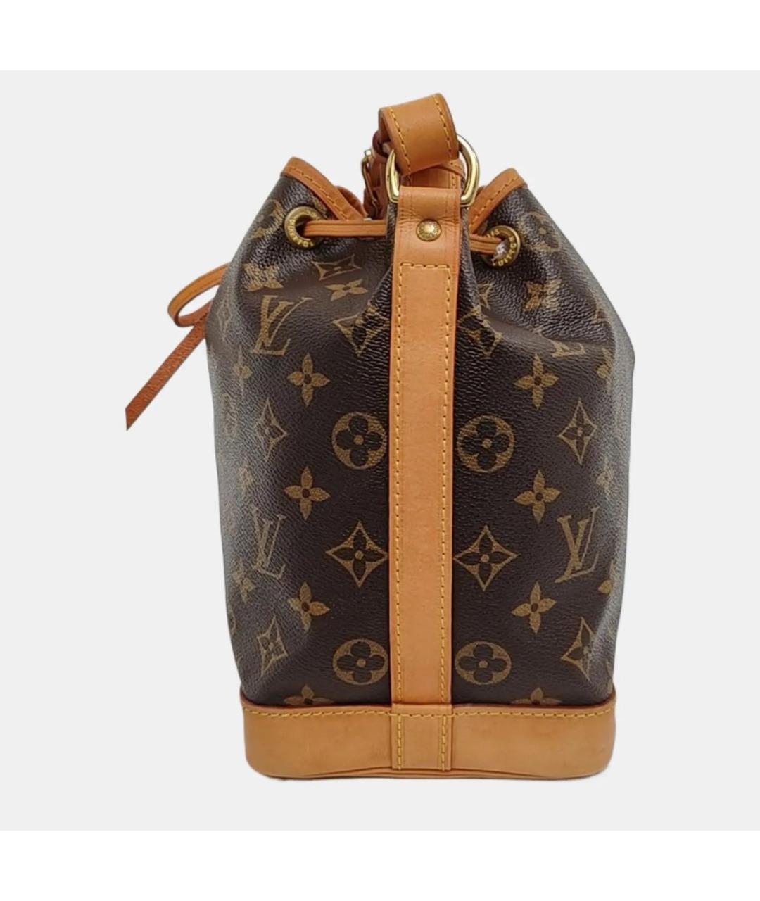 LOUIS VUITTON Коричневая кожаная сумка тоут, фото 2