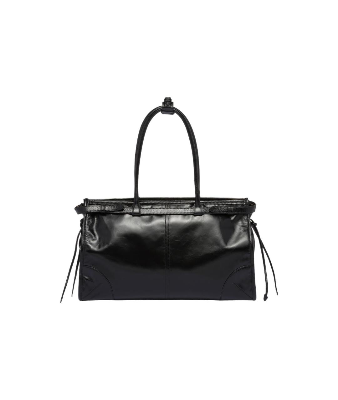 PRADA Черная кожаная сумка через плечо, фото 3