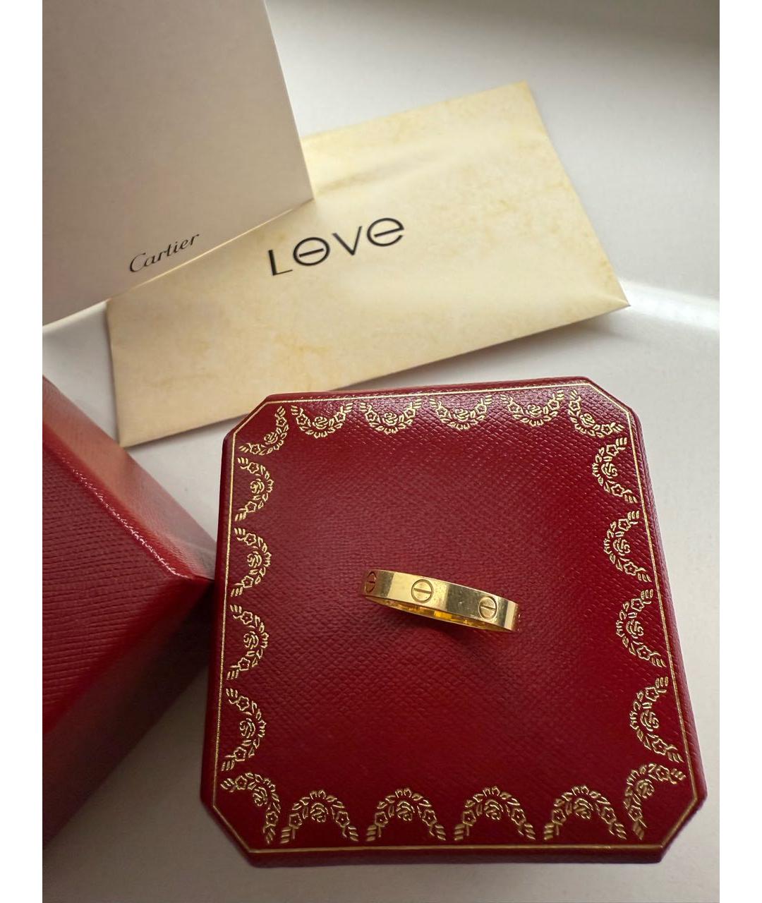 CARTIER Желтое кольцо из желтого золота, фото 5
