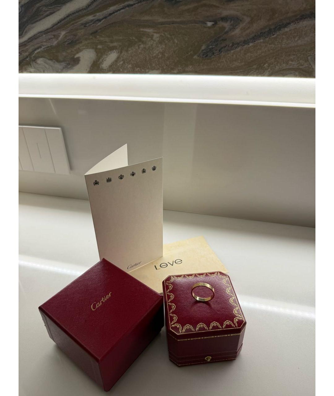CARTIER Желтое кольцо из желтого золота, фото 4