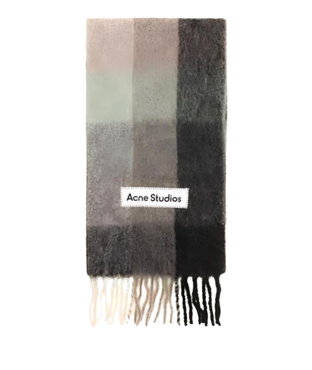 ACNE STUDIOS Мульти шерстяной шарф, фото 1