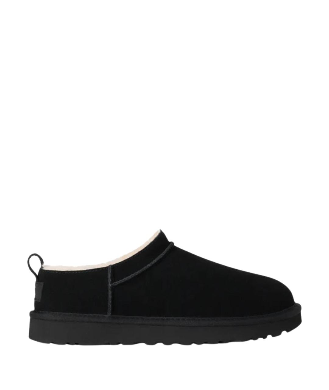 UGG AUSTRALIA Черные замшевые мюли, фото 1