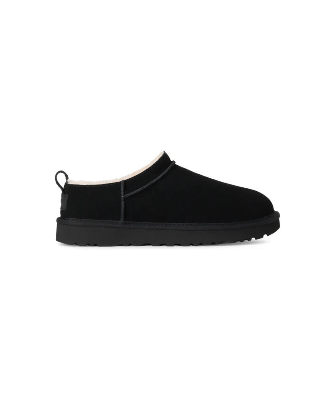 UGG AUSTRALIA Черные замшевые мюли, фото 2