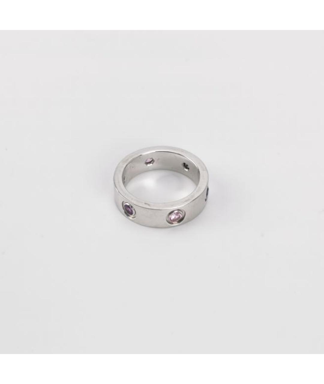 CARTIER Серебряное кольцо из белого золота, фото 4