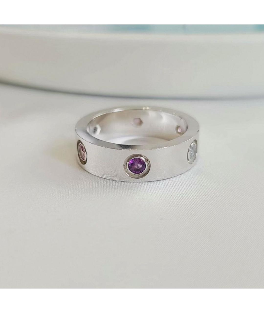 CARTIER Серебряное кольцо из белого золота, фото 6